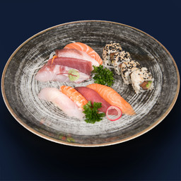 Sushi e Sashimi mix 12pz